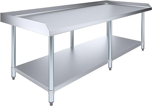 72" x 30" Stainless Steel Equipment Stand, 24" Tall