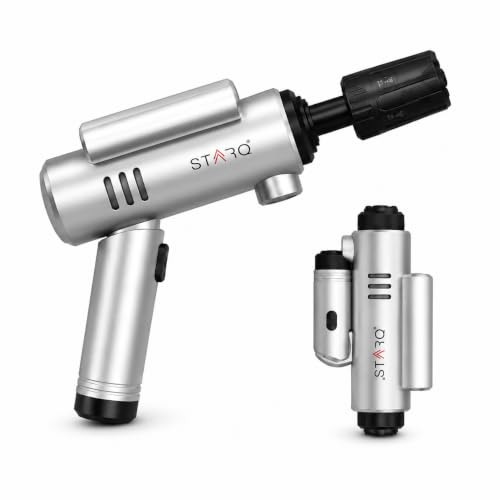 Image of STARQ TurboFold Cordless Pressure Washer Gun 1.8 MPa Portable High Pressure Car Washer with 5 in 1 Rotating Nozzle High Speed Motor 4000mAh Type C Rechargeable Battery for Car Bike Home Cleaning