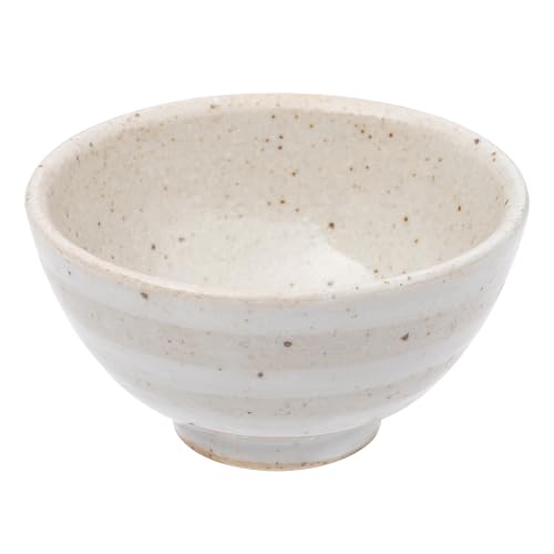 お茶碗 茶碗 ご飯茶碗 和食器 マルサボーダー飯碗小 白 陶器 日本製 30414
