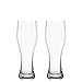 Produktbild Leonardo 049447 Weizenbierglas/Bierglas - Glas - 2 er Set - 0,33l