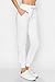ALWAYS Women Soft Joggers Sweatpants - Track Cuff Pants with Pork Chop Pockets White XL
