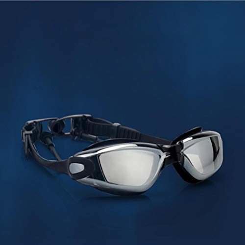 CLISPEED 2PCS Chapeamento Óculos de Natação Anti-Nevoeiro Óculos de Natação Adulto Equipamento de Na