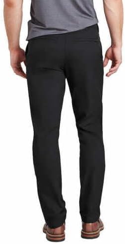 English Laundry Men Flat Front Chino Pants (Black, 40x30)3