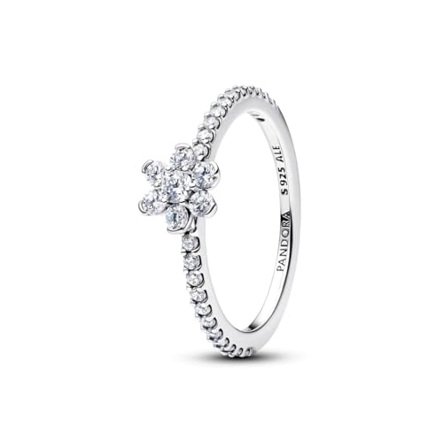 Bague PANDORA Fleur scintillante en argent 925 un bijou d'exception