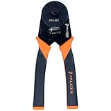 Paladin Tools PA1461 Pro-Grip Crimper | Closed Barrel D-Sub Crimper | 12-20 AWG, 4...