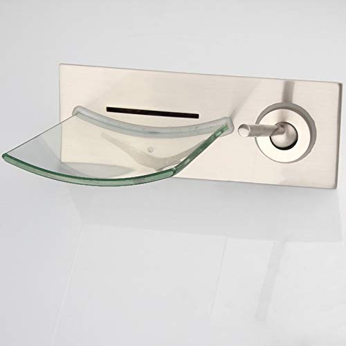 Robinet mitigeur mural cascade pour une salle de bain moderne