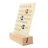 SEWACC Perpetual Desktop Calendar with Date and Month Display Plastic Standing Ring Design for Office Bedroom Living Practical Desk Ornament