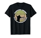 Traditional Archery Vintage Trad Bow If It Was Easy Quote T-Shirt