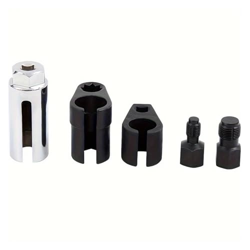 Juego de 5 llaves para sensor de oxígeno 3/8" y 1/2" miniatura 6