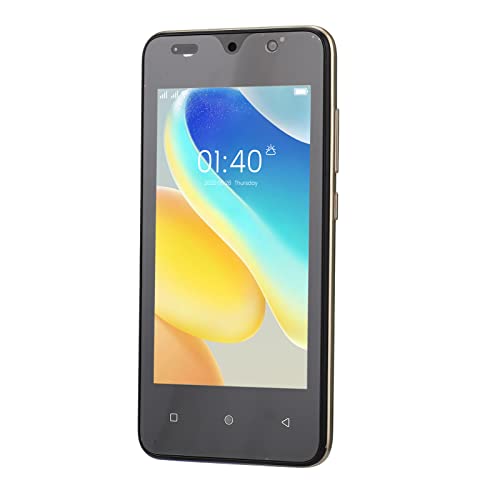 Ultratunn Android Smartphone 6", 32GB, Ansiktsigenkänning, Guld