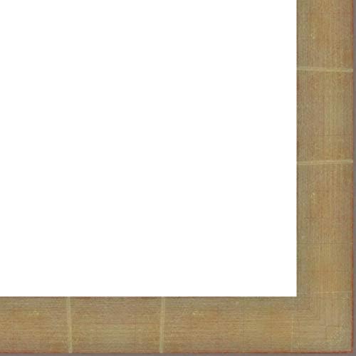 Picture Frame Moulding (Wood) 100ft Bundle - Contemporary Silver Finish - 1.75" Width - 2 1/4" Rabbet Depth