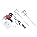 Concrete Mixers, 2400W 1200rpm Corded Electric Drill Mixer Set for Concrete & Mud - Powerful Mixing Tool with Auxiliary Handle
