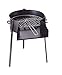 FERRETERIA LEPANTO LepantoGarden Barbacoa Grande portátil carbón Redonda 60 cnt de Chapa para Carbon, Barbacoa con Patas Desmontables y parilla.