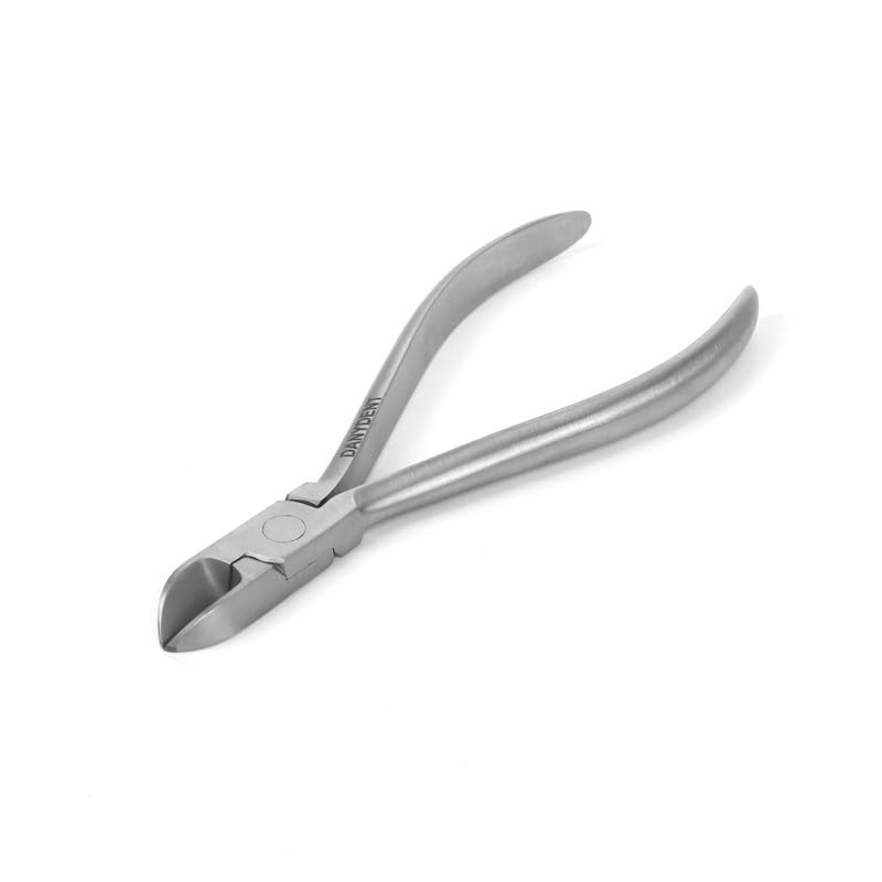 Image of Braces Wire Cutter Orthodontic Kit - Tungsten Carbide Inserts Cuts Hard & Soft Wires - Easy To Use DIY Dental Tools Stainless Steel Braces Essentials - 1 x Orthodontic Wire Cutter for Braces