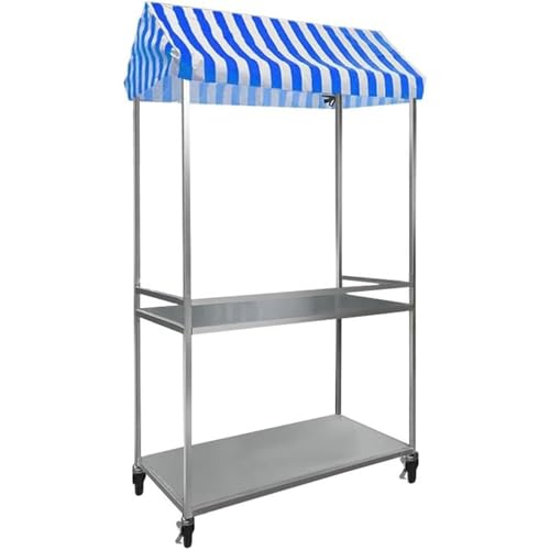 Carro de camping plegable con ruedas bloqueables, carrito plegable portátil con ruedas para eventos al aire libre, playa y festivales