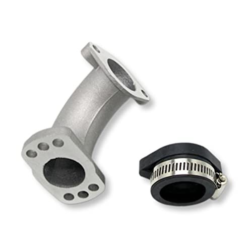 Lezalic 可変マニホールド インシュレーター キャブレター汎用 社外品 pwk28 30 pe24 pc20 モンキー カブ ゲージ r134a r32 タスコ エアコン 真空 ポンプ ホース セット アダプター アタッチメント 延長 回転 可変 カ