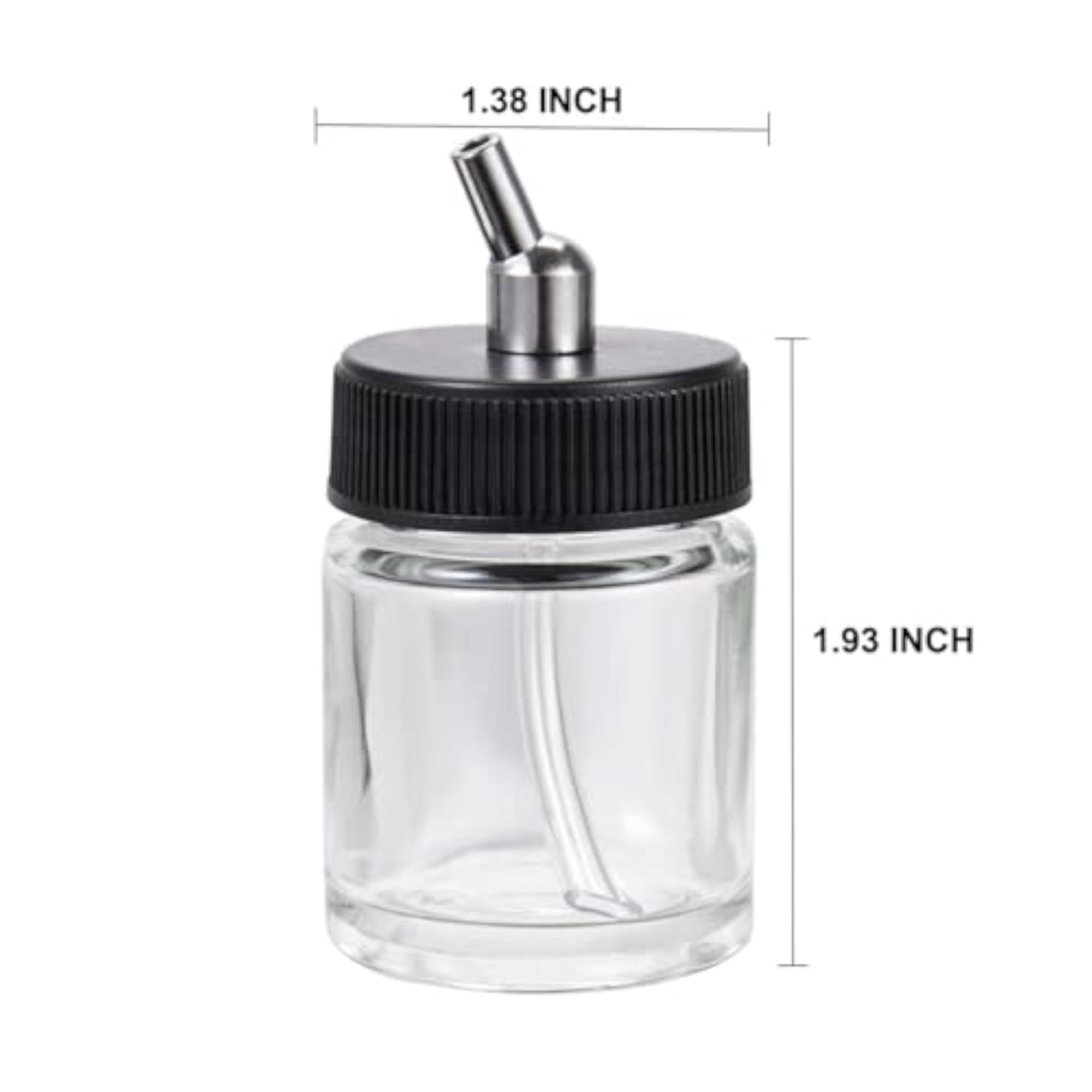 10 Pieces Premium Airbrush Bottles