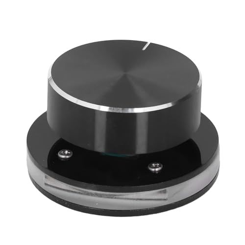 USB Volume Control Multimedia Controller Knob, Acrylic and PC Material, Customizable RGB Light, Shortcut Keys, 360° Rotation, Android System PC, Type C Plug and Play