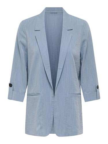 Image of ONLY Onlmarsa 3/4 Blazer WVN Noos, Faded Denim, L