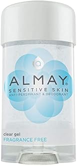 Almay Sensitive Skin Clear Gel Anti-Perspirant & Deodorant, Fragrance Free, 2.25 Ounce