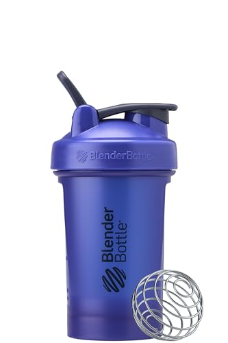 Image of BlenderBottle Classic V2 Shaker Bottle Perfect for Protein Shakes and Pre Workout, 20-Ounce, Reflex Blue