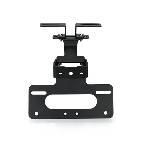 Support de plaque moto CB750 2024 robuste en aluminium noir