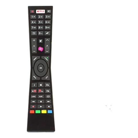 121AV RM-C3231 Remote Control Replacement for JVC SMART 4K LED TV LT-43C860 LT-40C860 LT-32C670 LT-24C661 LT-32C660 LT-32C671 LT-43C862 LT-43C870 LT-32C661 LT-49C770 LT-55C860 LT-24C660 Cover
