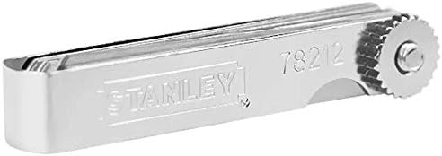 STANLEY Calibrador de Folgas 25 Lâminas de 0,038 a 1mm 78-212