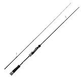 WEMUR Canne à Pêche Fast Action Test Pêche Rod de 2.1m Spinning Rod for la lumière Truite Rod L Puissance Carbone Canne à Lancer 4-8LB-Spinning Rod Canne Pêche (Color : Spinning Rod)