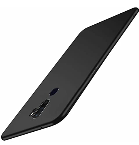 Image of Mobile Back Cover Case for Oppo A9 2020 (Silicone Case|CameraProtection|Black SC1510)