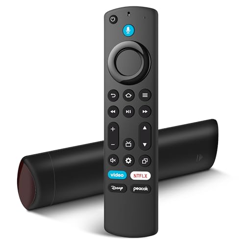 Remote Control Replacement for Fire Smart TV Stick (2nd/3rd Gen/4K/Lite) 4K Max(1st/2nd Gen), TV (3rd Gen), TVs Cube(1st/2nd/3rd Gen), Stick Remote for Insignia-Pioneer/Omni Fire Series Smart TV