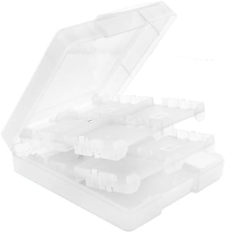 16 in 1 Game Card Holder Case for Nintendo DSi, DS Lite, Clear