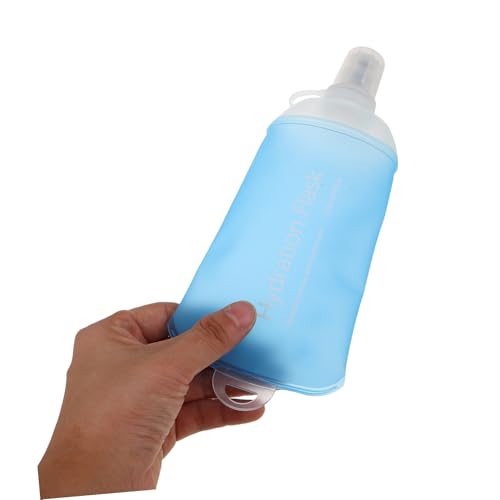 Botella de agua para ciclismo blanda y reutilizable WOONEKY 4