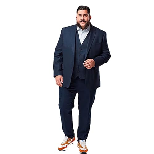 Smoking homme col montant costume 3 pièces chic bal fête pantalon