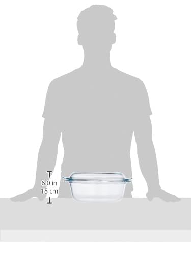 Foto von Pyrex 118000 Kasserolle, rund 32 cm, 4,9 L 5010762002230 transparent