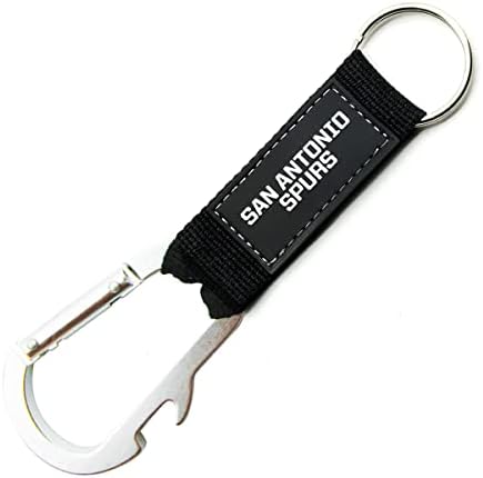 San Antonio Spurs Carabiner Keychain - Wordmark image 2