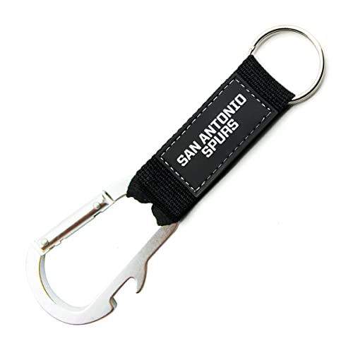 San Antonio Spurs Carabiner Keychain - Wordmark