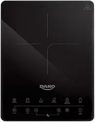 Cooktop de Indução 1 Boca Dako Portátil Preto 127V