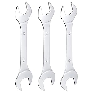 QUARKZMAN 3 Stück Superdünn Doppelmaulschlüssel
