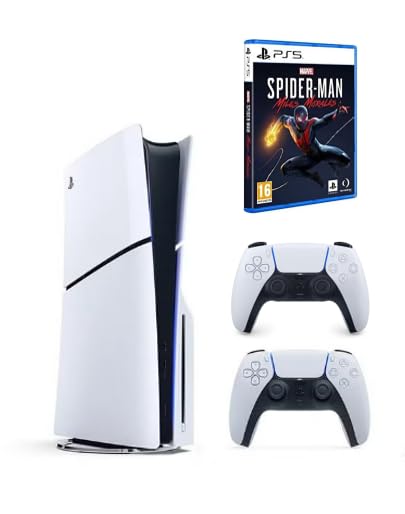 Sie Sony Playstation Slim Disc With Extra Dualsense White