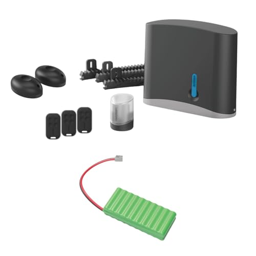 Avidsen - Motorisation Zenia SE pour Portail Coulissant avec Batterie