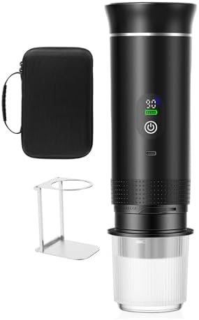 Cafetera Portátil 3-en-1, Pantalla Inteligente de Temperatura, Ca...