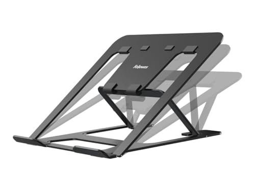 Base portátil Fellowes Alumia ajustable negra miniatura 3