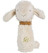 Fehn hochet mouton NATUR - Jouet de motricité avec hochet et coton bio- Fidèle compagnon pour les...