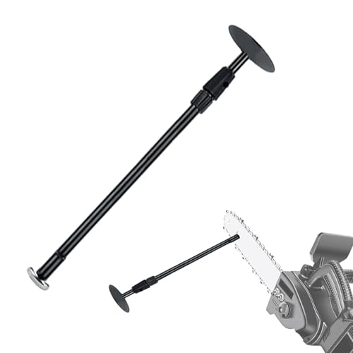 Cortador de leña – Divisor de leña | Base magnética Estabilidad Barra de medición de leña con diseño de longitud ajustable | Barra de corte de leña para leña para leña para medir varios tamaños de