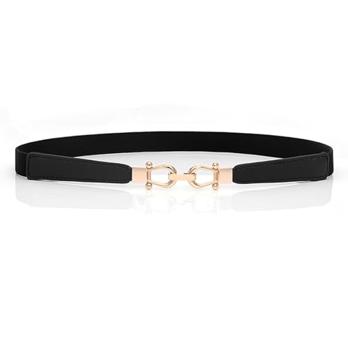 Women Skinny Belt for Dresses Retro Stretch Ladies Waist Belt Plus Size