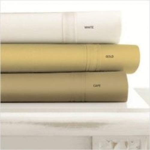 Tribeca Living Egyptian Cotton 500 Thread Count 23" Deep Pocket Sheet Set Size: Queen, Color: White