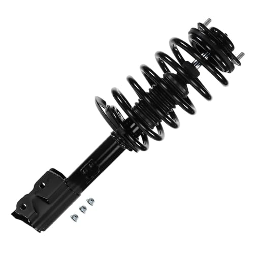 Image of Detroit Axle - AWD 8pc Struts Shocks Kit for Jeep 2007-2008 Patriot Compass 2 Front Struts with Coil Spring Assembly 2 Rear Shock Absorbers 4 Front Rear Sway Bar End Links Replacement Suspension