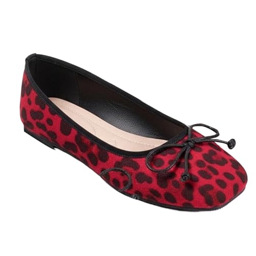 Zapatos de tela cómodos y planos que evitan resbalones al bailar ballet en verano