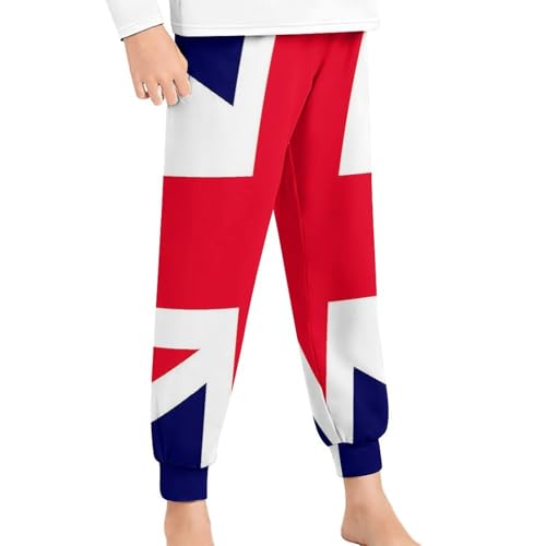 Flag of Great BritainChildren's Home Pajamas, Simple And Versatile, Suitable for Daily Wear120CM